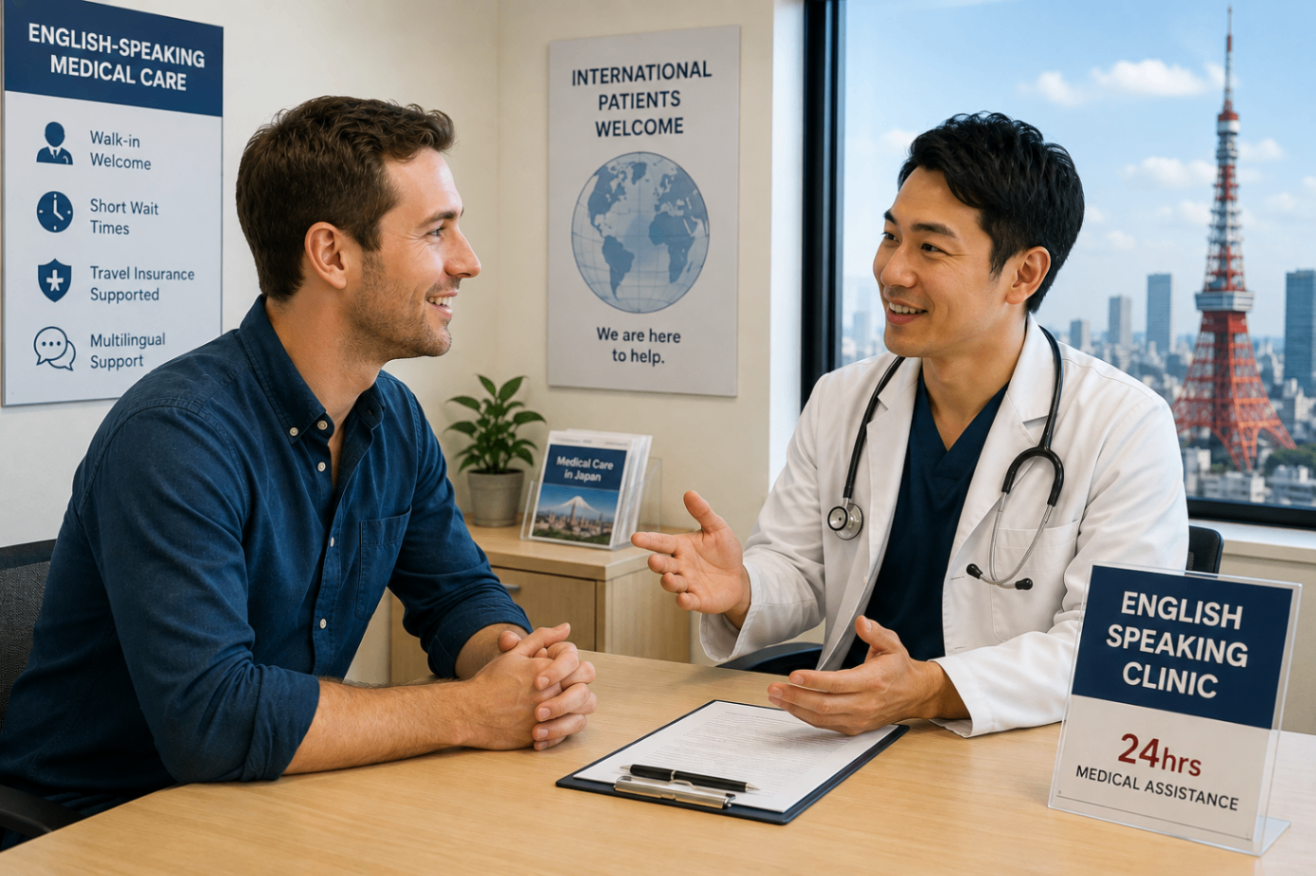 English Speaking Walk-In Clinics in Tokyo for Foreigners