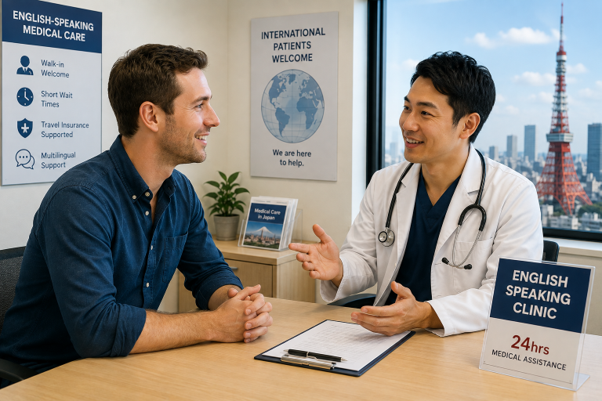English Speaking Walk-In Clinics in Tokyo for Foreigners